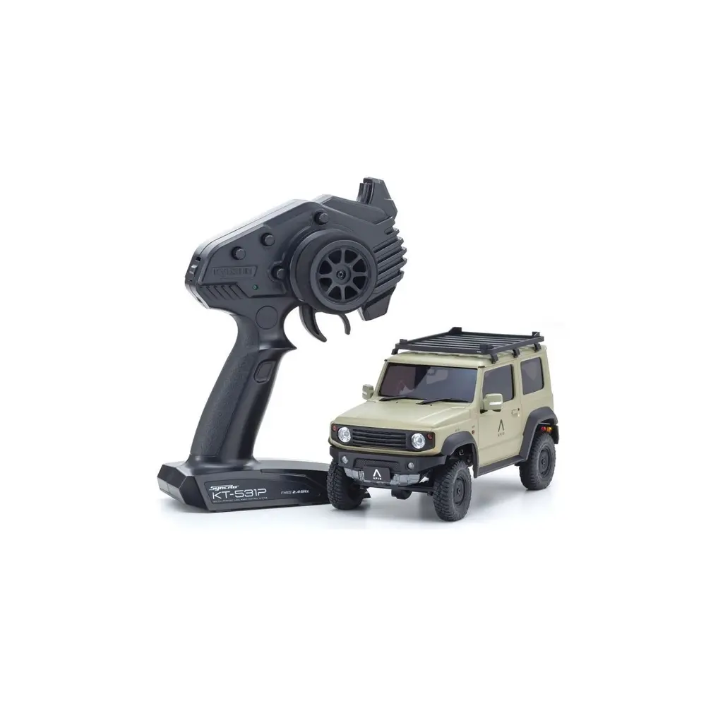 Mini-Z 4X4 MX-01 - Suzuki Jimny Sierra Apio TS4 Kaki - (KT531P) - KIOSHO K.32525K - 1/18  - 2