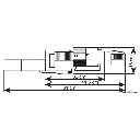 Gare "Oberried" et petit bâtiment - KIBRI 39370 - HO 1/87 - 610 x 160 x 139 mm - 6