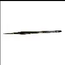 Pinceau en Poil de Martre Rouge Kolinsky - KOLIBRI 3331/3/0 - Manche laqué N°3/0 - Universelle - 2