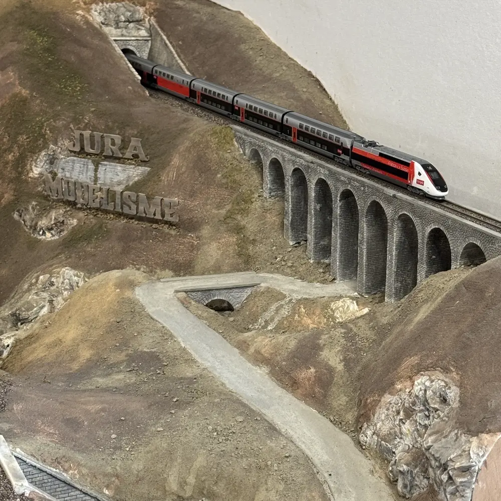 TGV Duplex Lyria 10 éléments - Kato 101762 - N 1/160 - SNCF - Ep VI - Analogique - 2R - 9