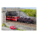 Locomotive électrique Ge6/6 I 415 + 4 voitures - Kato K10-1987 - N 1/160 - RhB - Ep IV - Analogique - 2R - 6