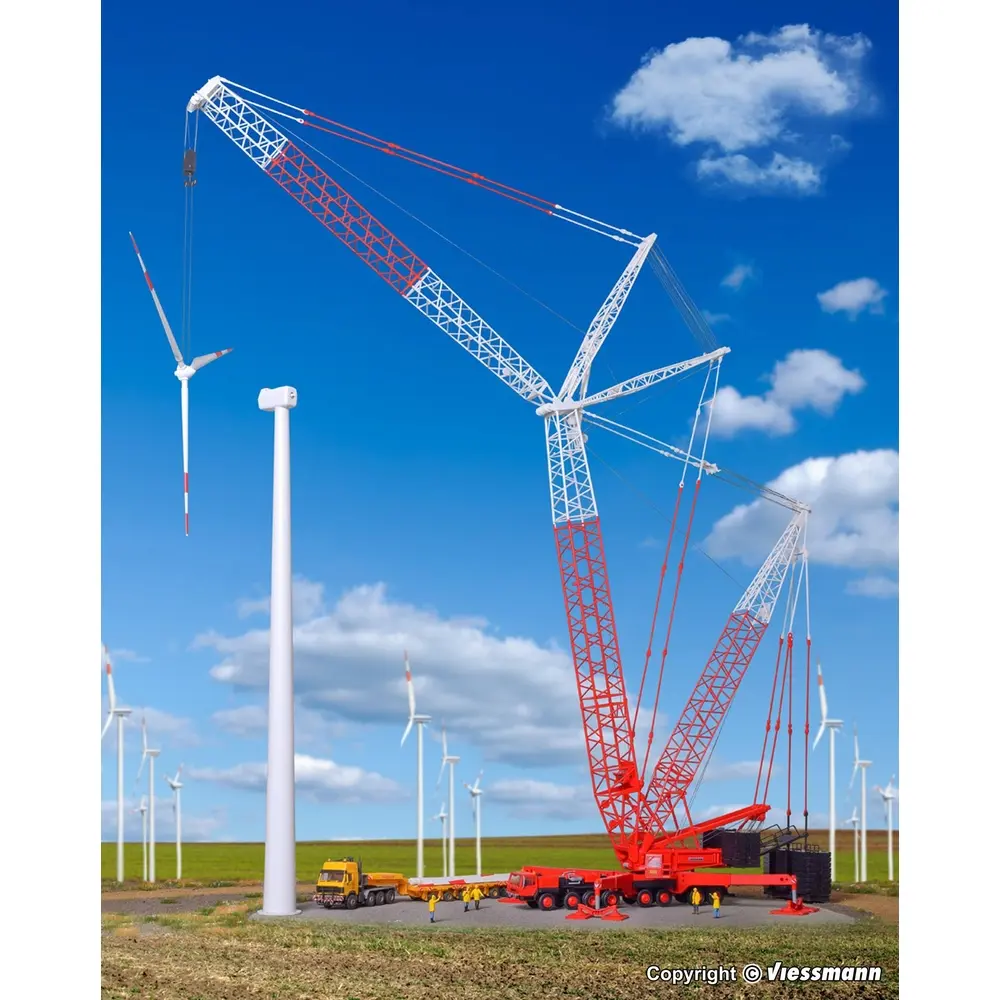 Grue de levage LIEBHERR LG 1800 KIBRI 13016 - HO 1/87 - 2