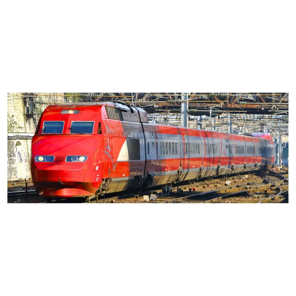 TGV Réseau Thalys 10 éléments - Kato 10657 - N 1/160 - SNCF - Ep VI - Analogique - 2R - 4