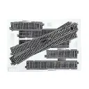Coffret de rails Unitrack (HV2) - Kato 3-112 - HO 1/87 - 2