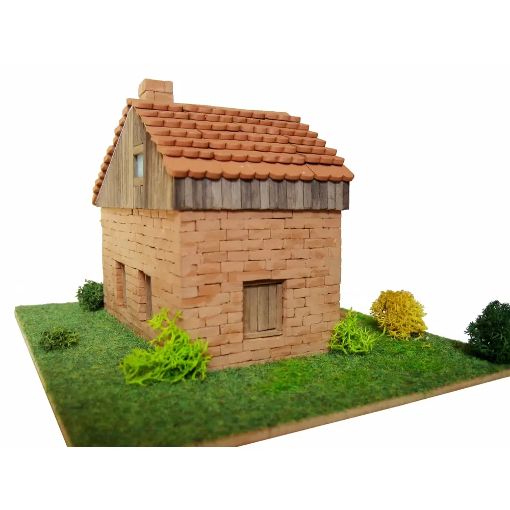 Kit de construction en céramique pour villa toscane - Keranova 30222 - HO 1/87  - 4