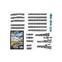 Pack d'extension V3 Sidings Variation - Kato K20-862 - N 1/160 - 2