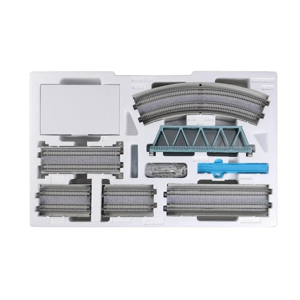 Ensemble de rails haut et bas Unitrack (V12) - Kato K20-871 - N  - 3