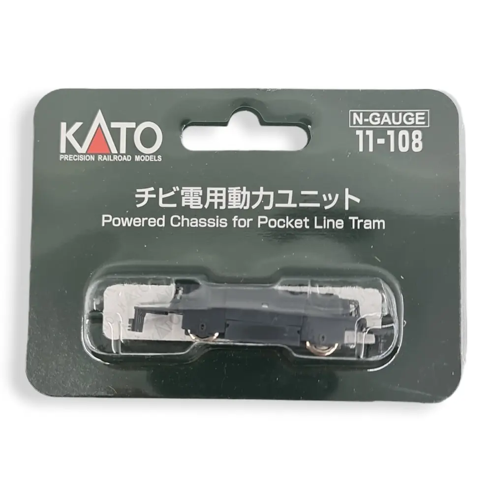 Châssis motorisé à 2 bogies KATO K11108 - N 1/160ème - 62 mm - 2