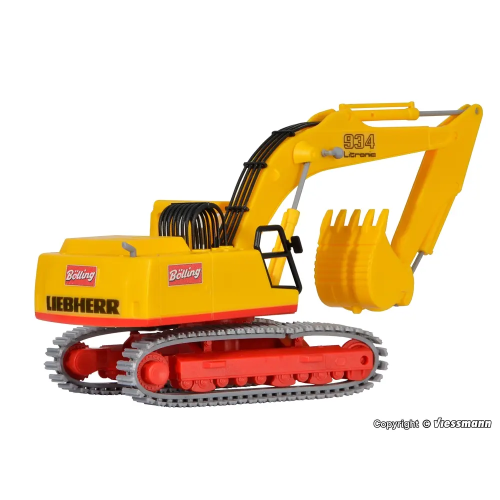 Pelleteuse Liebherr Litronic R934 – Édition Emil Bölling – H0 1/87 – Kit Kibri 14110 - 3