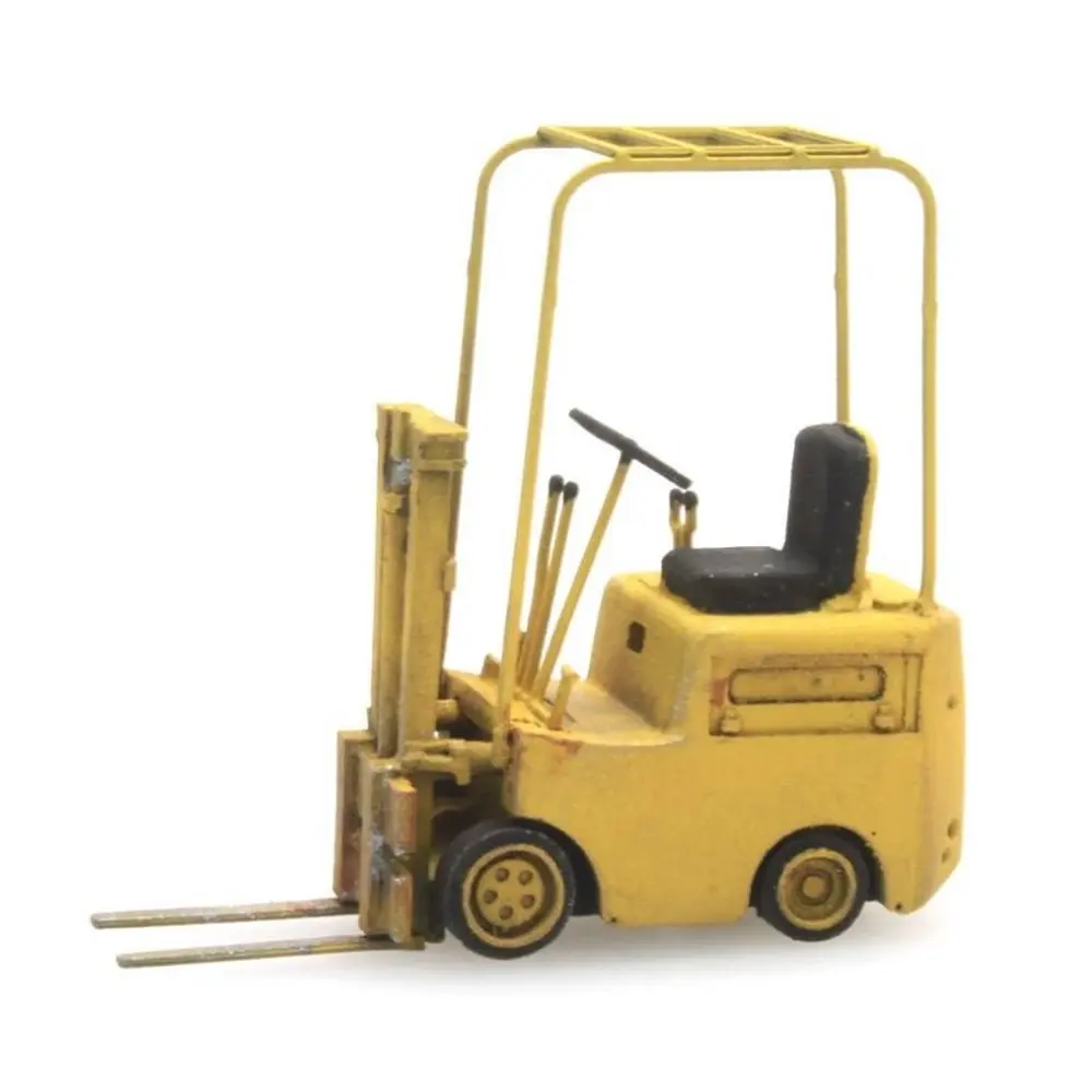 Chariot élévateur jaune - Artitec 387.292 - HO 1/87 - 6