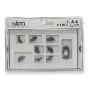 Lot de 10 raton-laveurs & 1 statue - KATO 6-602 | N 1/160 - 3