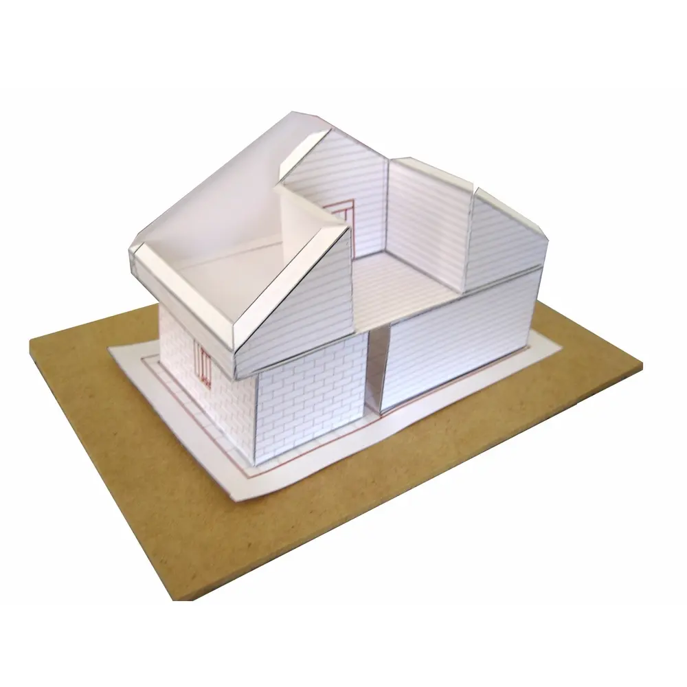 Kit de construction en céramique pour refuge alpin - Keranova 30220 - HO 1/87 - 10