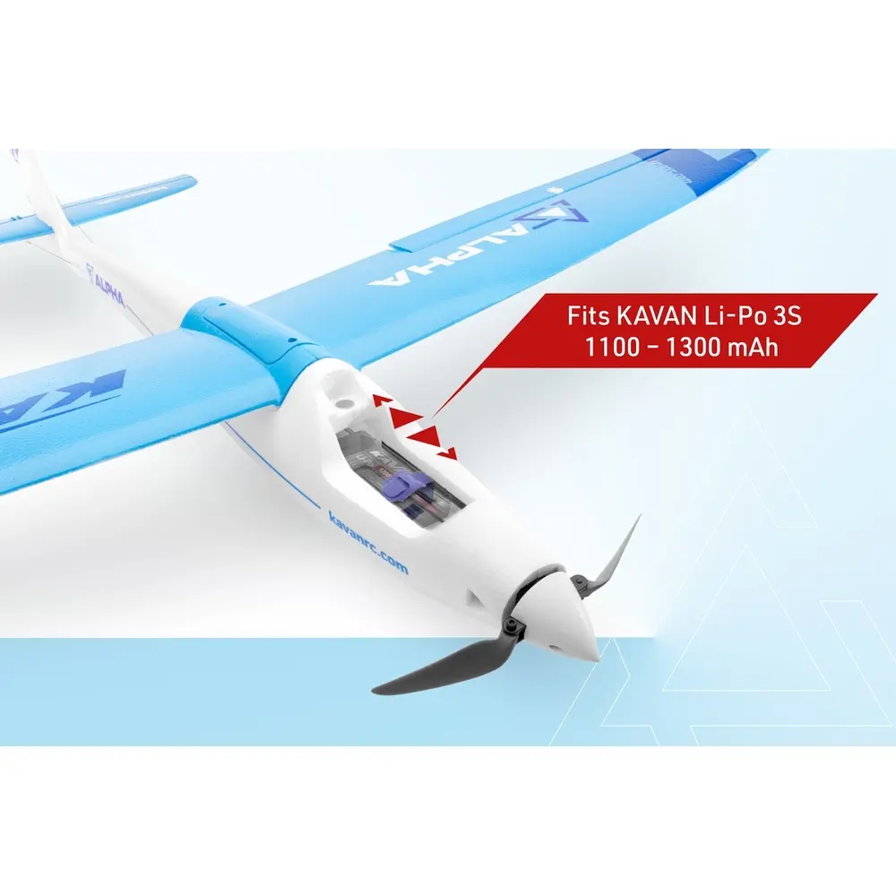 Alpha 1500V2 RTF(M2) - blue - Kavan KAV02.8075M2 - 5