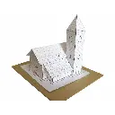 Kit de construction en céramique pour église alpine - Keranova 30224 - HO 1/87 - 7