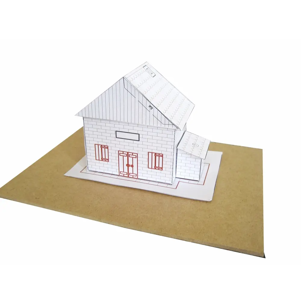 Kit de construction en céramique Villa Piccola - Keranova 30221 - HO 1/87 - 7