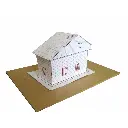 Kit de construction en céramique pour villa toscane - Keranova 30222 - HO 1/87  - 11