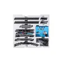 Ensemble de pistes ovales/de dépassement Unitrack (BM2) avec contrôleur - Kato 20-853 - N 1/160 - 2