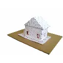 Kit de construction en céramique Villa Piccola - Keranova 30221 - HO 1/87 - 8