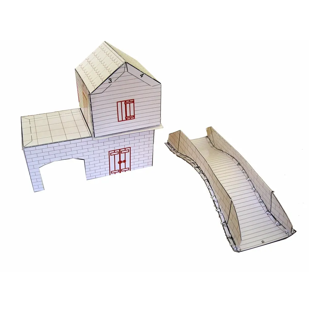 Kit de construction en céramique Aceña - Keranova 30225 - HO 1/87 - 12