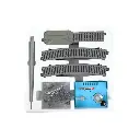 Coffret maître de pistes sans fin Unitrack (HM1) R670 - Kato 3-105 - HO 1/87 - 2