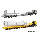 Convoi de camions transport d'éoliennes KIBRI 13520 - HO 1/87 - 3