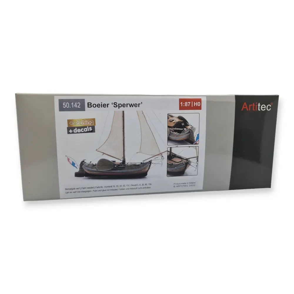 Un Yacht classique Boeier - Artitec 50.142 - HO : 1/87   - 5