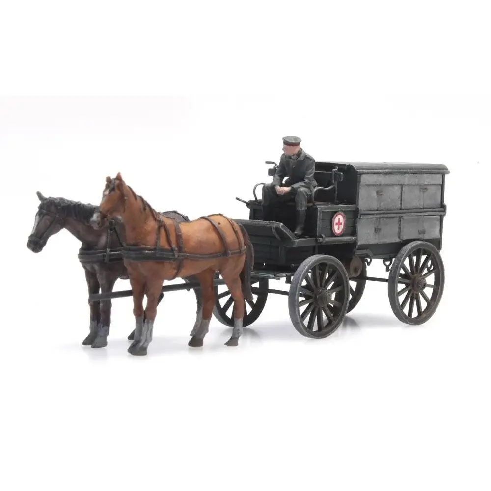 Ambulance de la première guerre mondiale - Artitec 387.386 - HO 1/87 - 2