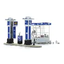 Station-service Aral - ARTITEC 14.180 - N 1/160 - 2