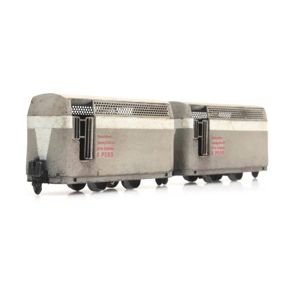 Wagons de voyageurs du chemin de fer minier - Artitec 387.373 - HO 1/87 - 4