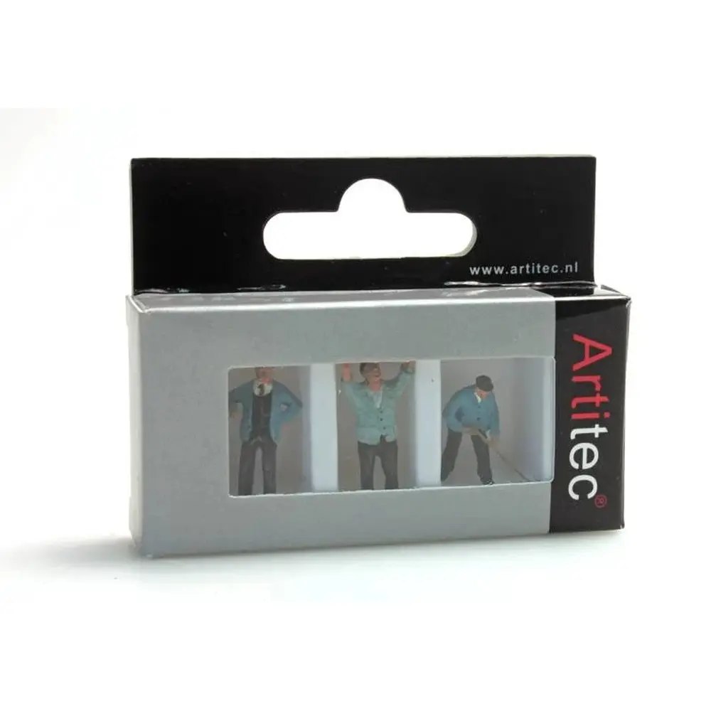 Personnel de la locomotive à vapeur « Willem Ryersma » - Artitec 387.177 - HO 1/87 - 2