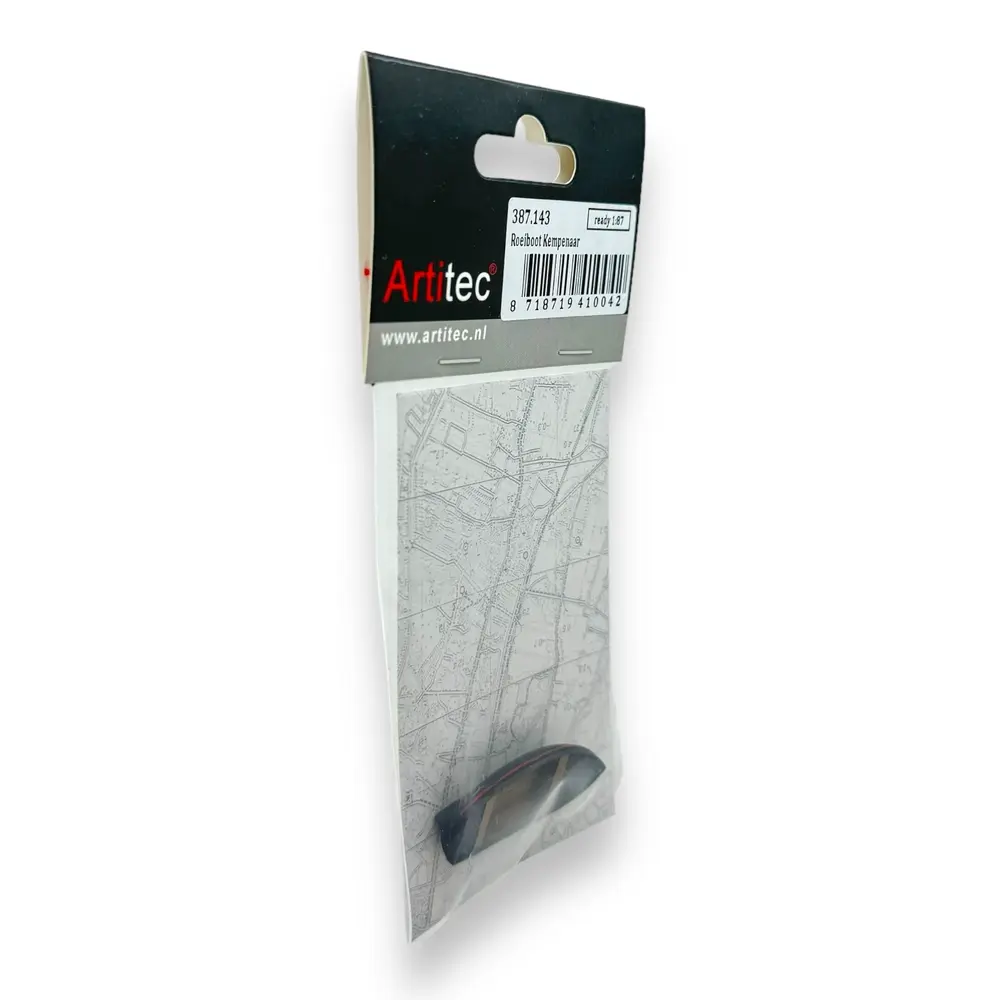 Bateau à rames - Artitec 387.143 - HO 1/87 - 3