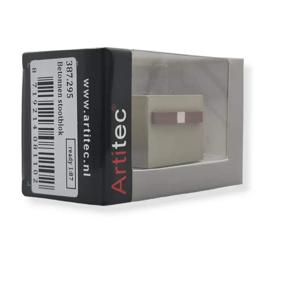 Un arrêt tampon en béton - ARTITEC 387.295 - HO : 1/87  - 3