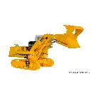 Grue LIEBHERR R992 Litronic avec godet - Kibri 11277 - HO 1/87 - 2