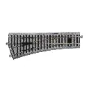 Aiguillage à gauche Unitrack (EP550L) - Kato 2-852 - HO 1/87 - 2