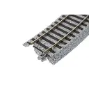 4 rails incurvés Unitrack (R430-22.5) 22,5 degrés - Kato 2-260 - HO 1/87 - 3