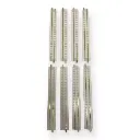 8 rails droits d'exposition - Kato 20-016A - N 1/160 - 2