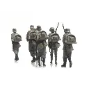 Infanterie de marche Deutsches Heer, lot de 6 - Artitec 387.404 - HO 1/87 - 2