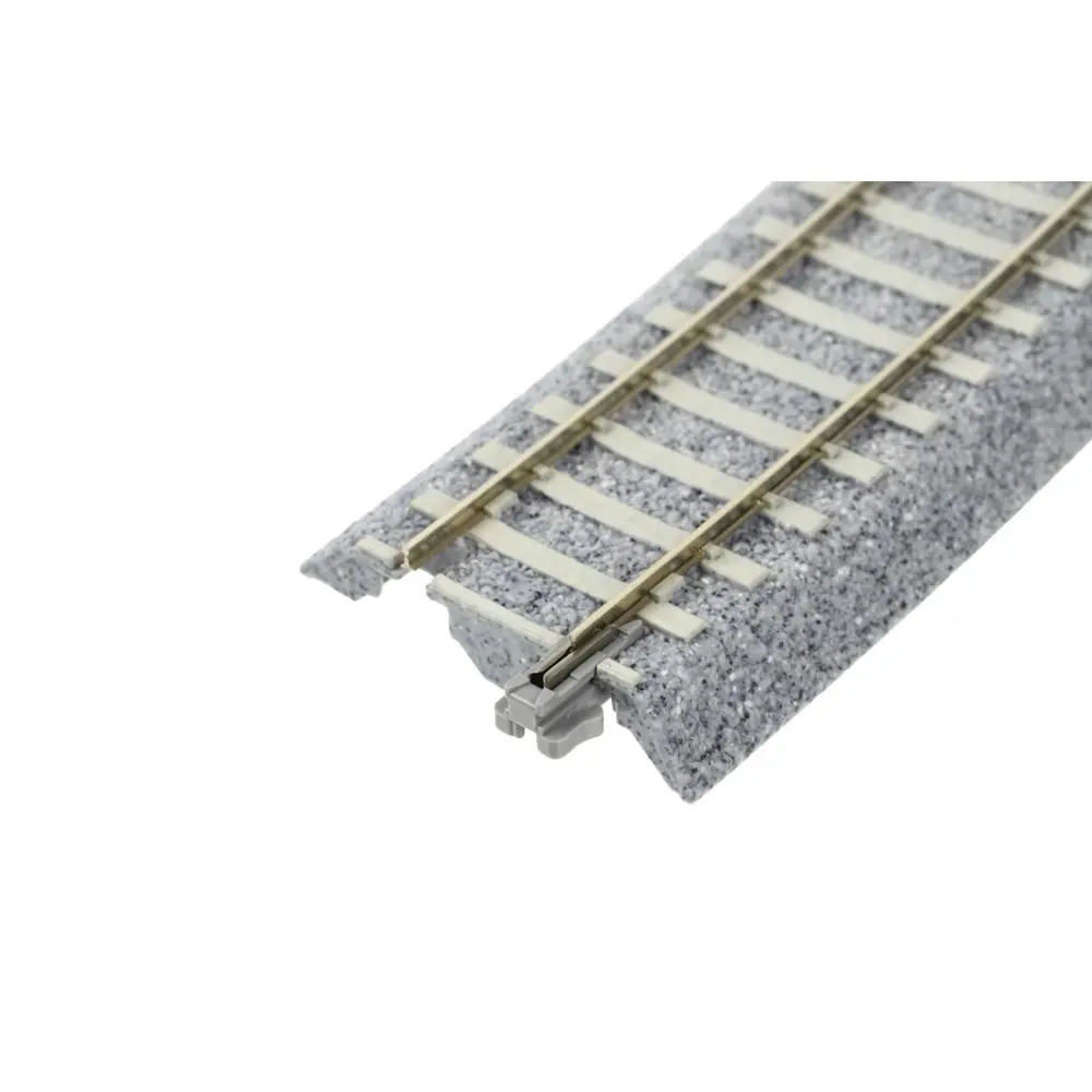 4 rails courbes Unitrack (R790-22.5PC) CS 22,5 degrés - Kato 2-251 - HO 1/87 - 3