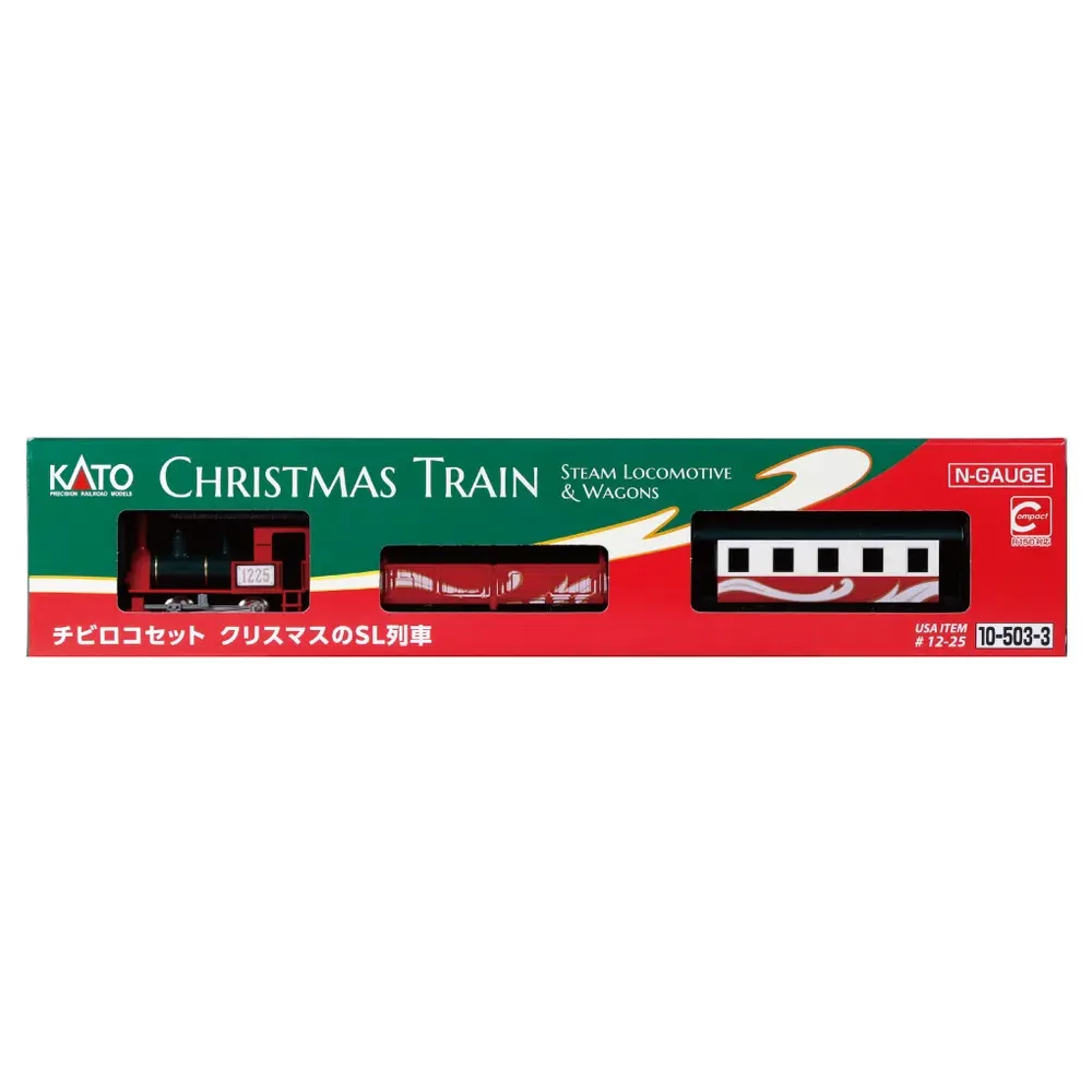 Coffret train de Noël - Kato K10-503-3 - N 1/160 - Analogique - 2