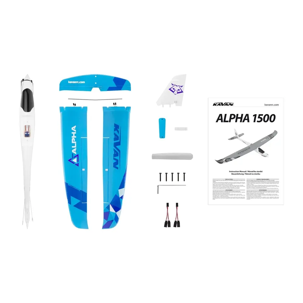 Alpha 1500V2 RTF(M2) - blue - Kavan KAV02.8075M2 - 15