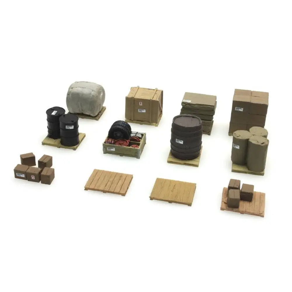 Des palettes avec cargaison - ARTITEC 387.261 - HO 1/87  - 2