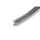 4 rails incurvés Unitrack (R348-30) 30 degrés - Kato 20-130 - HO 1/87 - 3