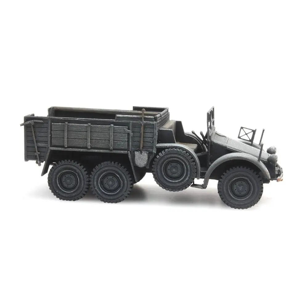 Camion Krupp-Protze, gris, prêt à l'emploi - Artitec 387.380 - HO 1/87 - 6