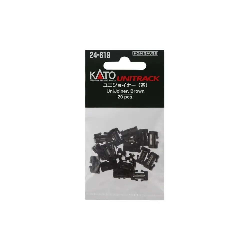 20 éclisses Unitrack marron - Kato 24-819 - N 1/160 - 3