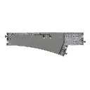 Aiguillage à gauche Unitrack (HP490L) - Kato 2-840 - HO 1/87 - 2