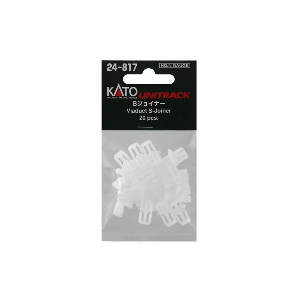 20 éclisses Unitrack S - Kato 24-817 - N 1/160 - 3