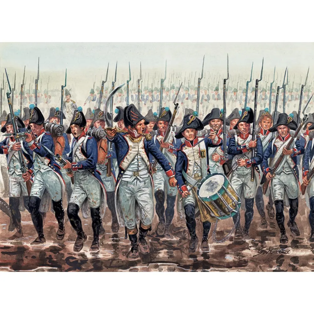 Infanterie française 1798-1805 - Guerres napoléoniennes - Italeri 6092 - 1/72 - 2