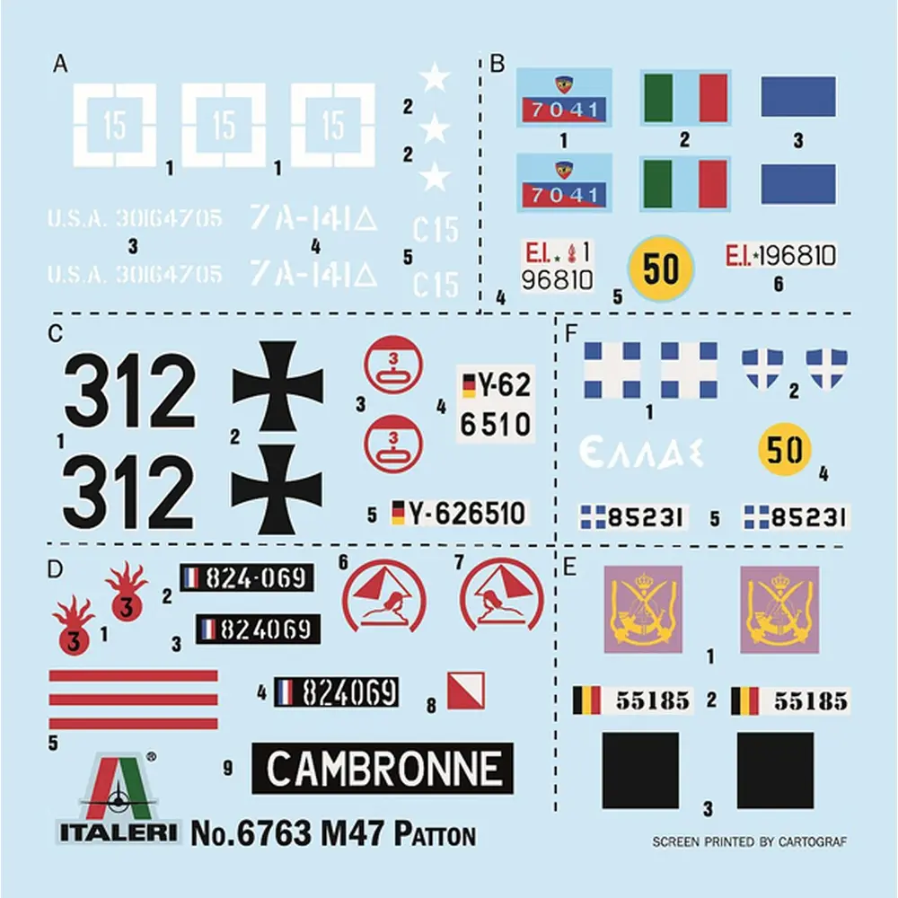Char M47 PATTON - Italeri 6763 - 1/35 - 2