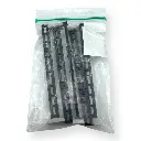 5 mâts lourds montés pour portiques rigides 25kV - JV et Disque rouge 204M - HO 1/87 - 2