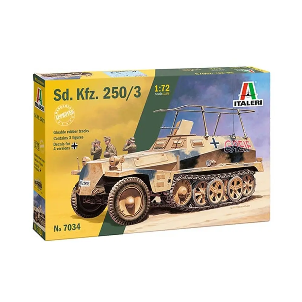 Semi-Chenillé - Sd.Kfz.250/3 - Italeri 7034 - 1/72 - 3